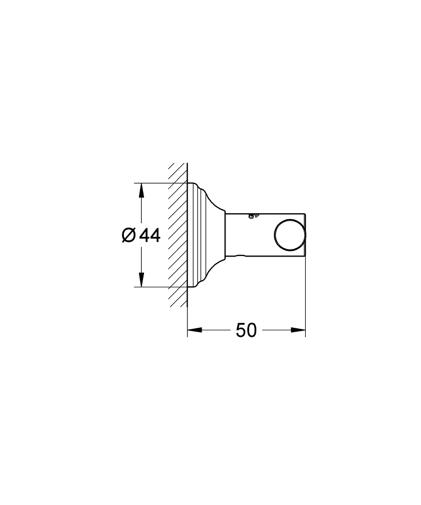 Móc treo Essentials Authentic GROHE 40656001 - 6