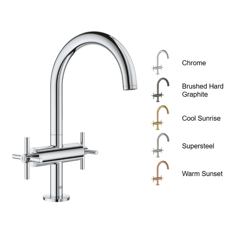 Vòi chậu nóng lạnh Atrio L-Size Grohe 21019003 - 2