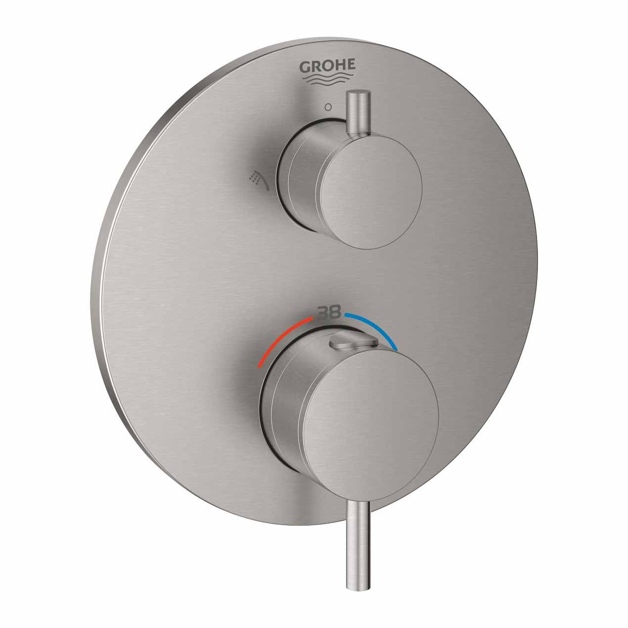 Mặt điều khiển sen tắm ổn nhiệt Grohtherm SmartControl Grohe 24135003