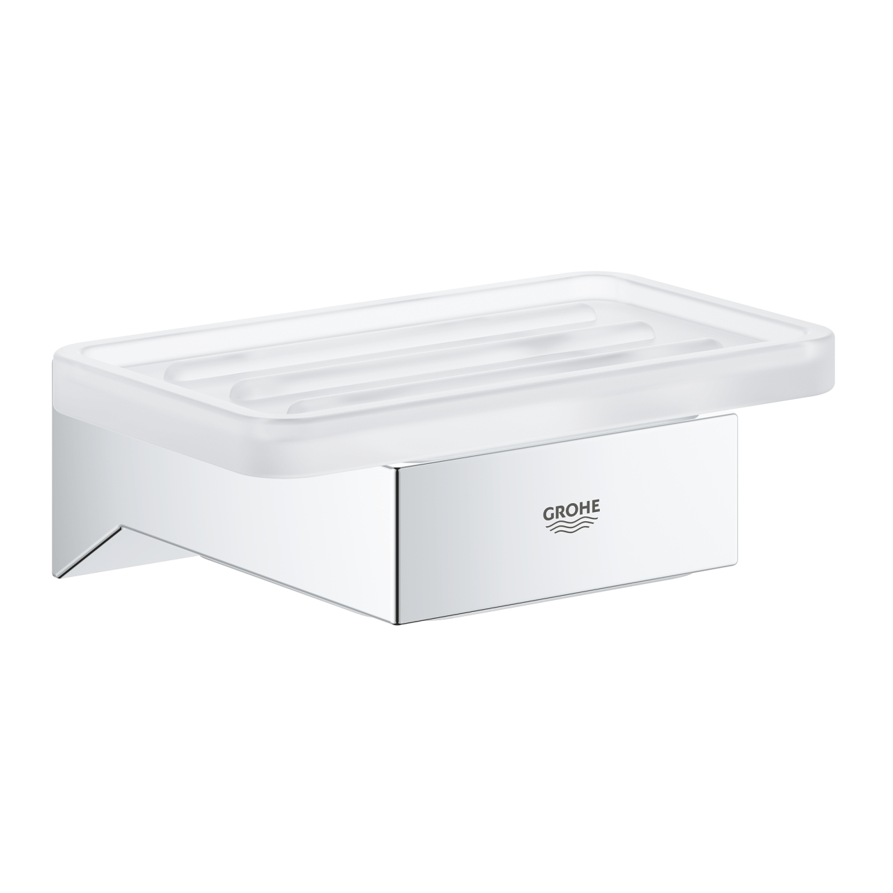 Giá đỡ ly thủy tinh hoặc dĩa và hộp xịt xà phòng Selection Cube GROHE 40865000 - 4