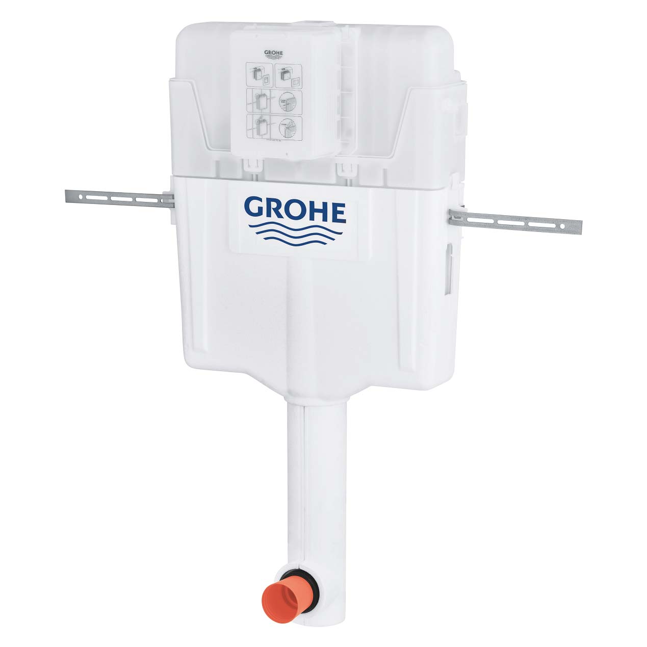 Két nước âm tường GROHE 38661000 - 4