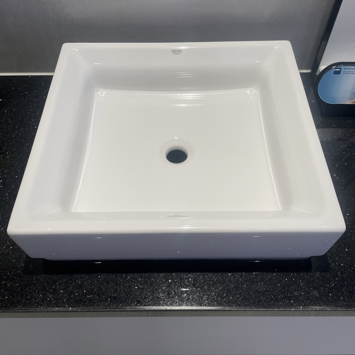 Chậu rửa lavabo đặt bàn Cube Ceramic GROHE 3948100H - 6