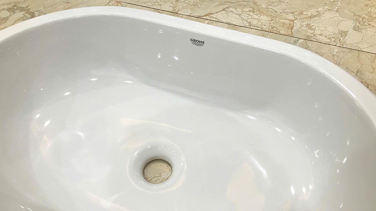 Chậu lavabo đặt bàn Eurocosmo GROHE 39122001 - 12