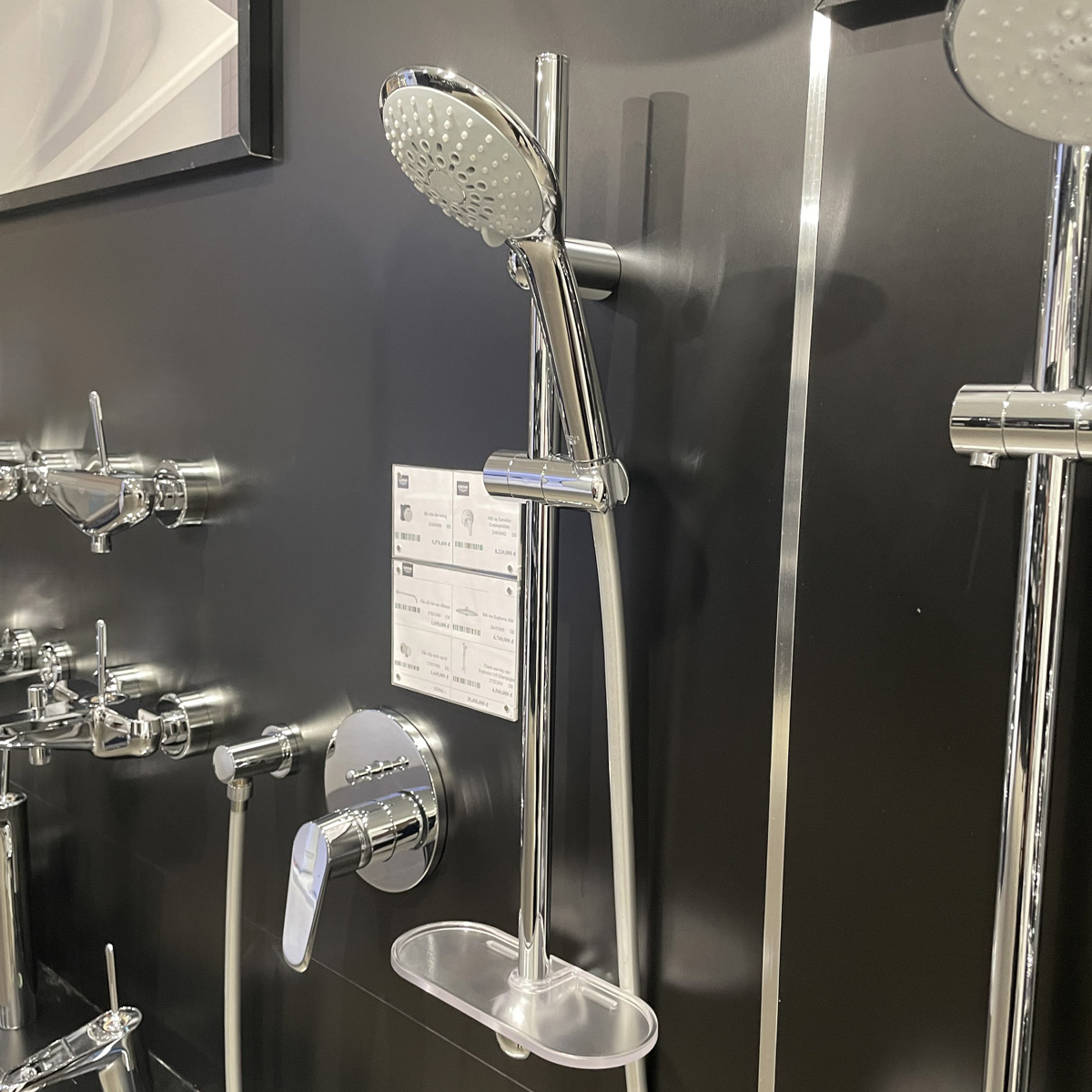 Bộ thanh trượt tay sen tắm 3 chế độ Euphoria 110 Champagne GROHE 27232001 - 6