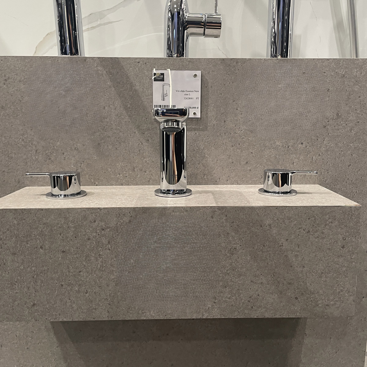 Vòi chậu nóng lạnh 3 lỗ Lineare GROHE 20304001 - 8