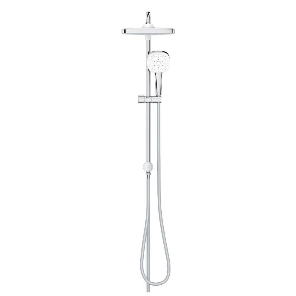 Bộ sen cây tắm đứng nhiệt độ Tempesta System 250 Cube GROHE 26977001 - 4