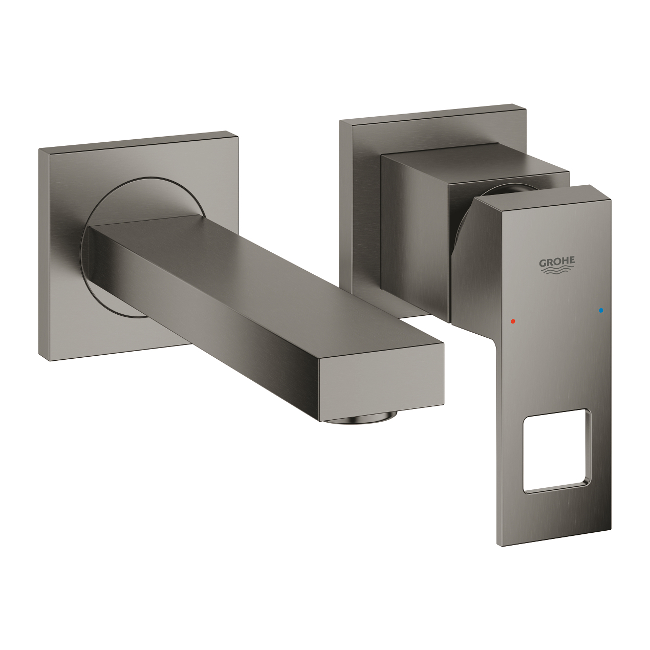 Vòi chậu nóng lạnh gắn tường 2 lỗ Eurocube GROHE 19895000 - 11