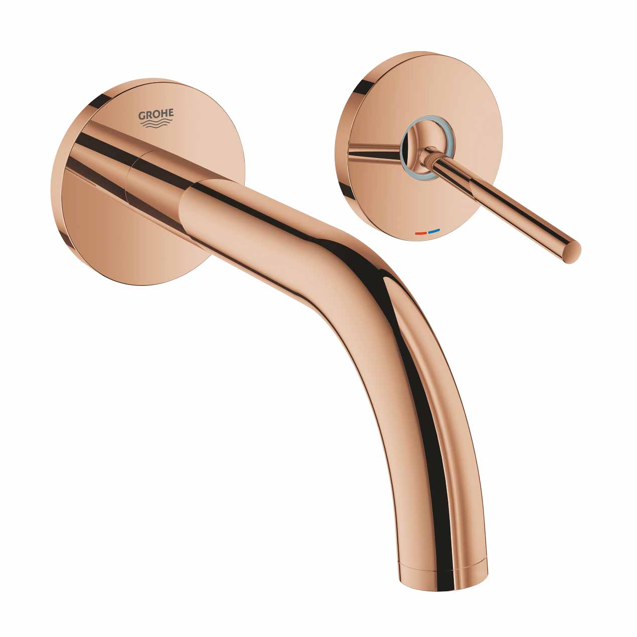 Vòi chậu nóng lạnh gắn tường 2 lỗ Atrio GROHE 19287003 - 7