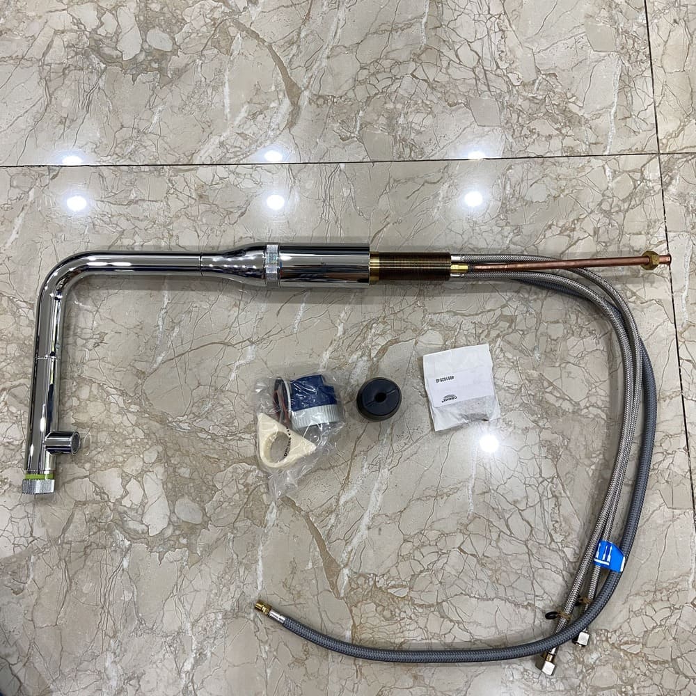 Vòi bếp nóng lạnh Essence SmartControl GROHE 31615000 - 6