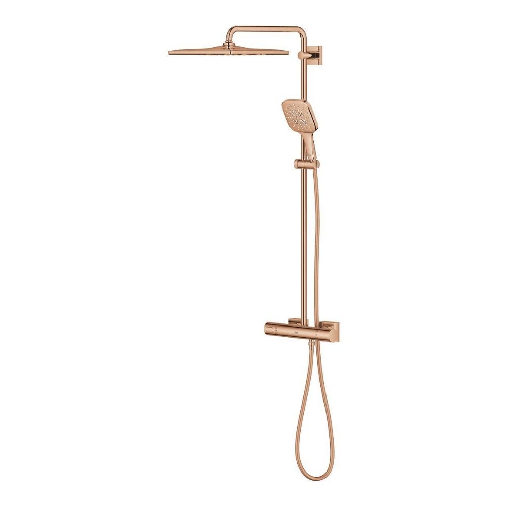 Bộ sen cây tắm đứng nhiệt độ Rainshower SmartActive 310 Cube GROHE 26837DA0 - 5