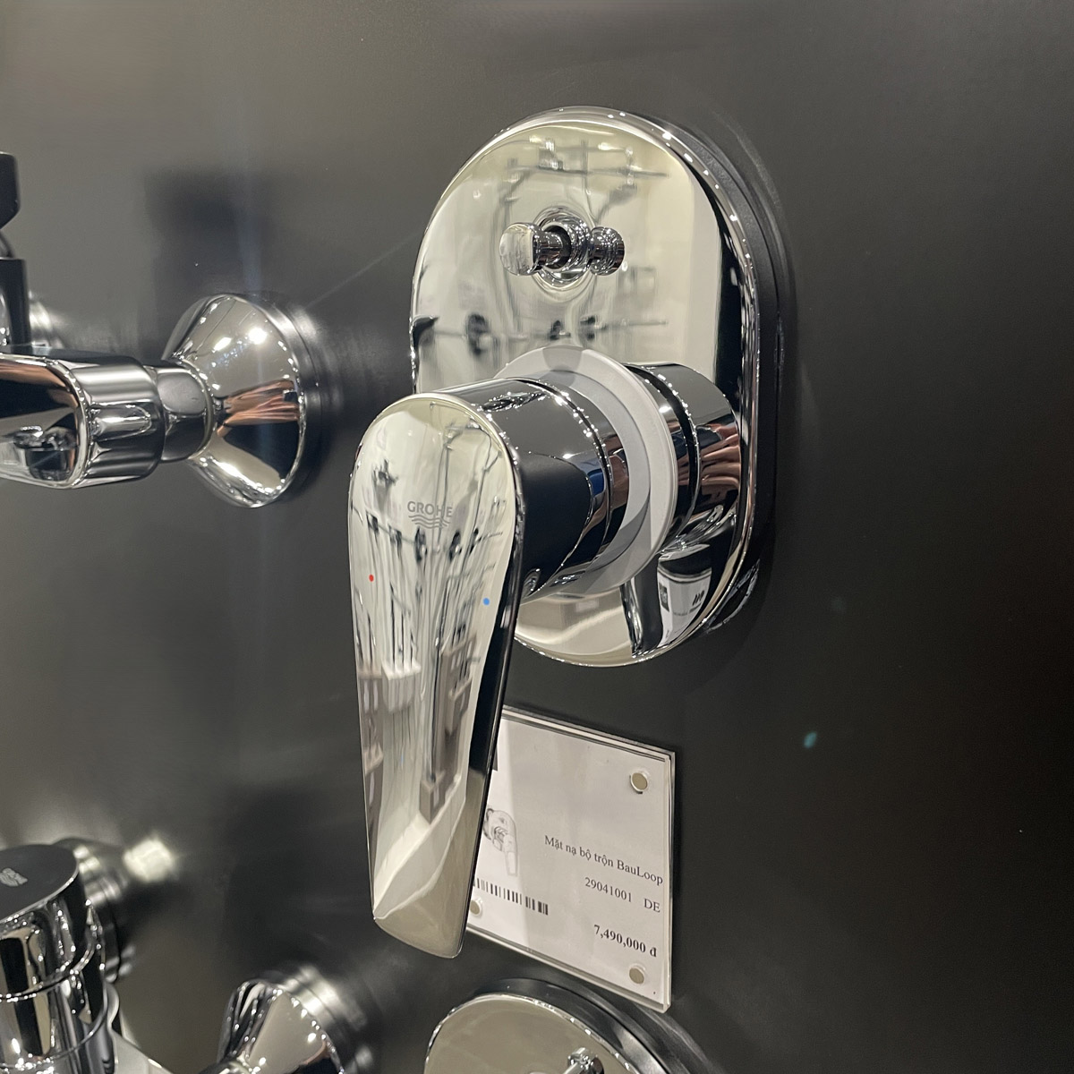 Bộ trộn sen tắm âm tường BauEdge OHM GROHE 29039001 - 3