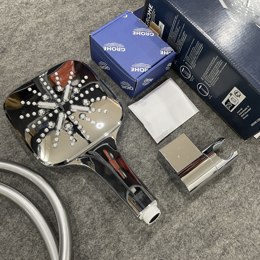 Bộ tay và gác sen Rainshower SmartActive Cube 130 GROHE 26588000 - 4