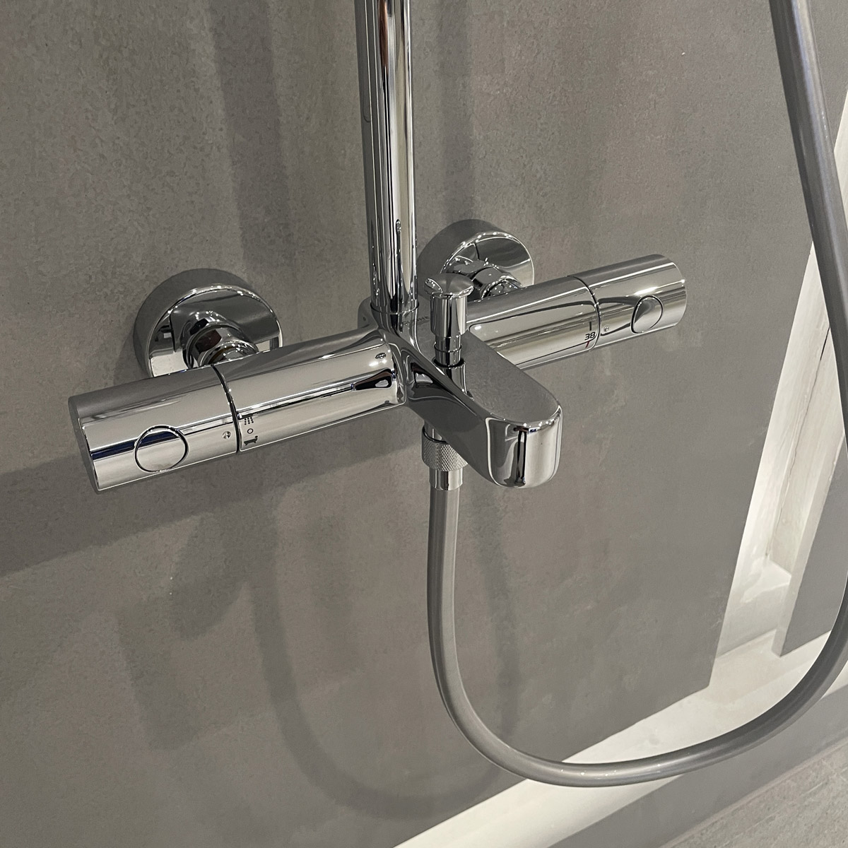 Bộ cây sen tắm ổn nhiệt Euphoria system Grohe 27475001 - 5