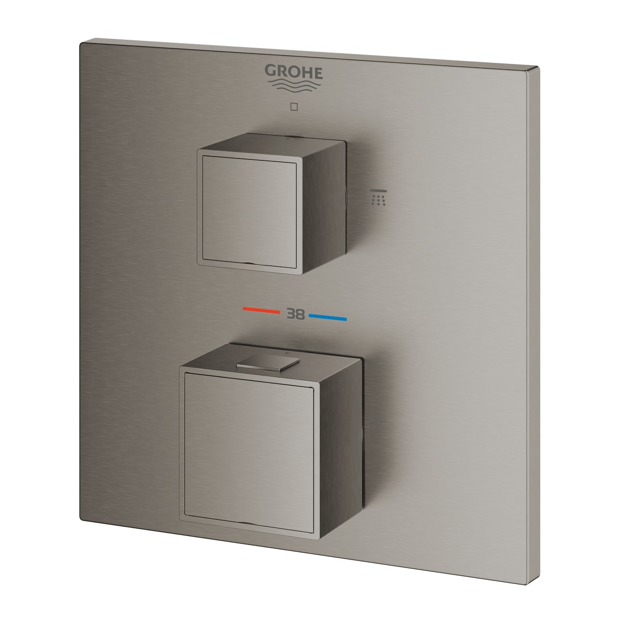 Van nhiệt độ kèm chuyển hướng 2 đường Grohtherm Cube GROHE 24154000 - 8