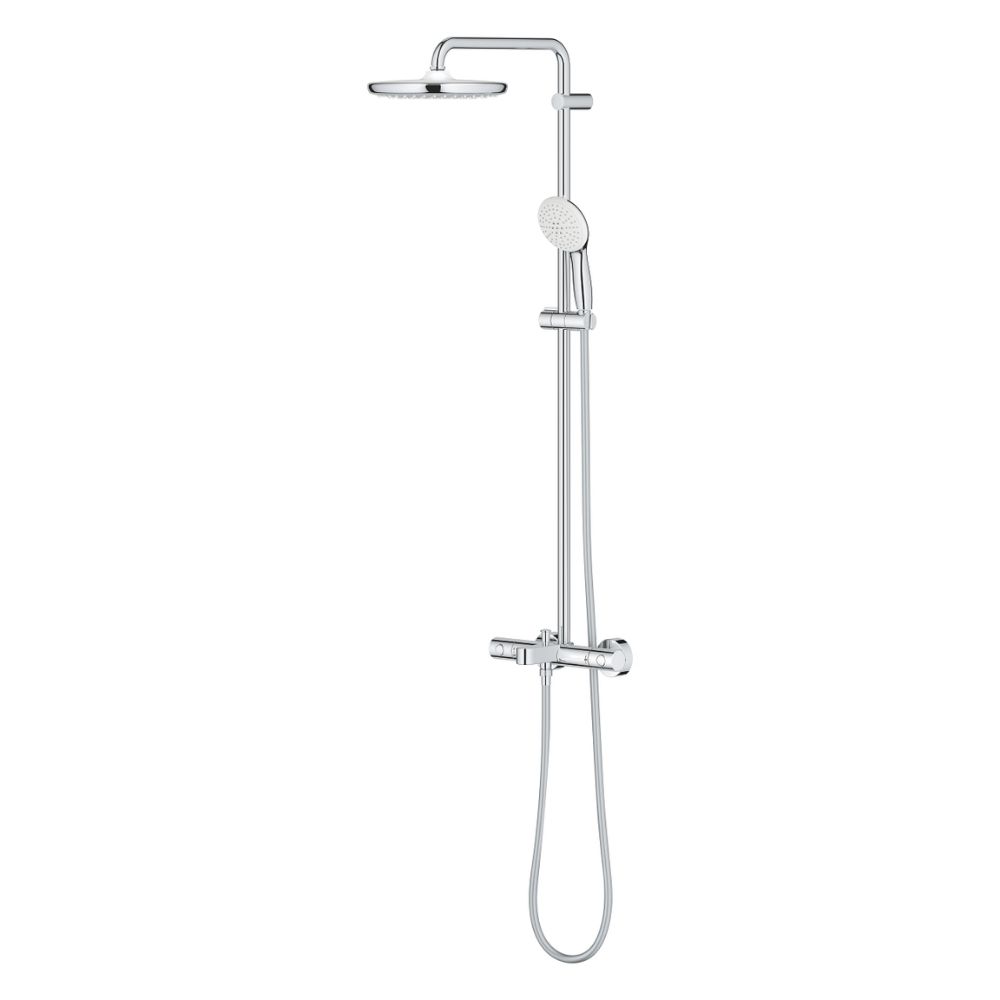 Bộ sen cây tắm đứng nhiệt độ Tempesta System 250 Cube GROHE 26978001 - 5