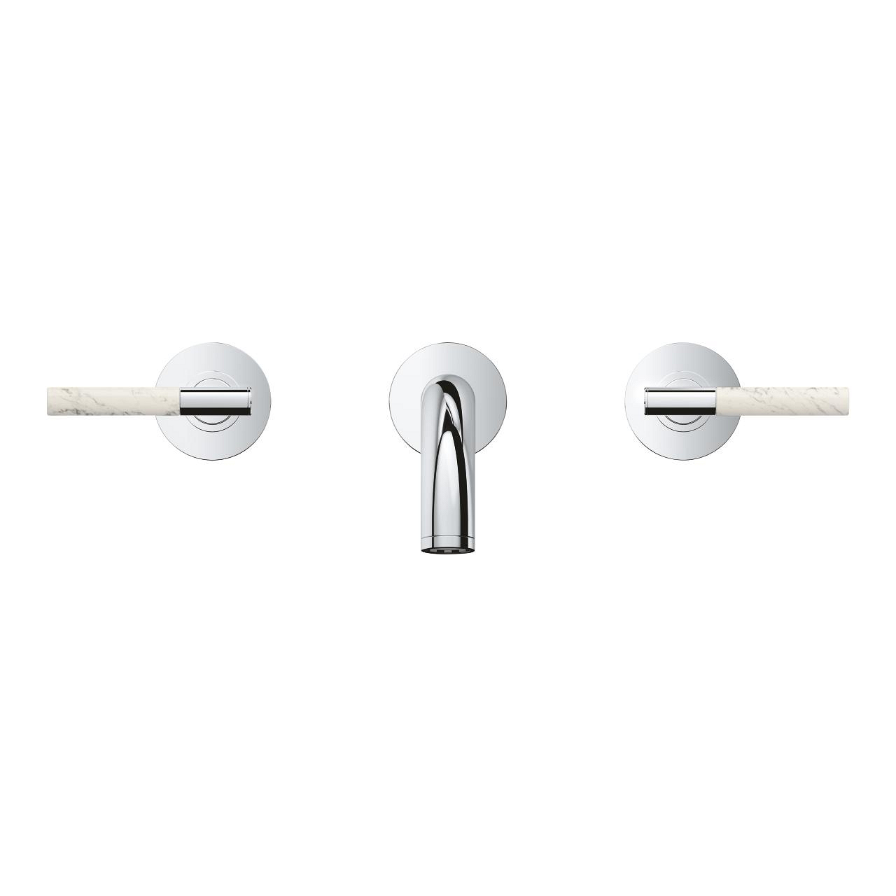 Vòi chậu nóng lạnh gắn tường 3 lỗ Atrio GROHE 20587000 - 3