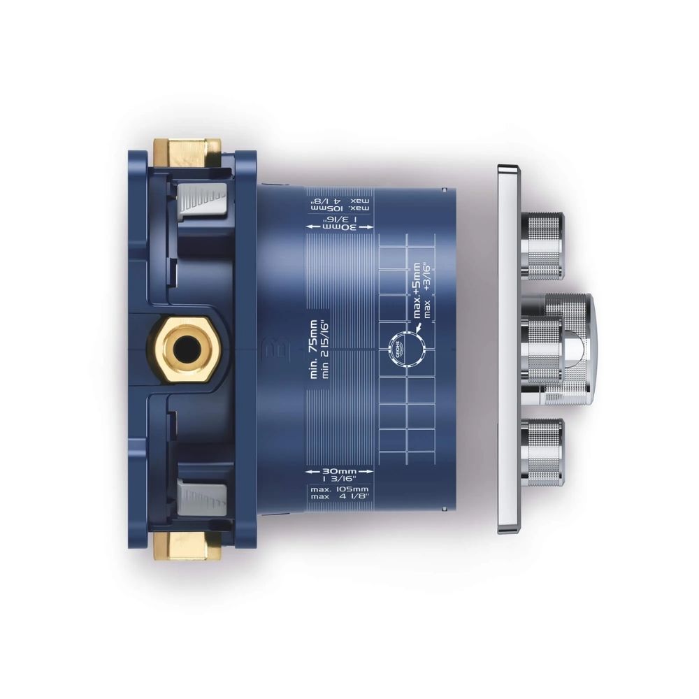 Hộp lắp đặt âm tường Rapido GROHE 35601000 - 5