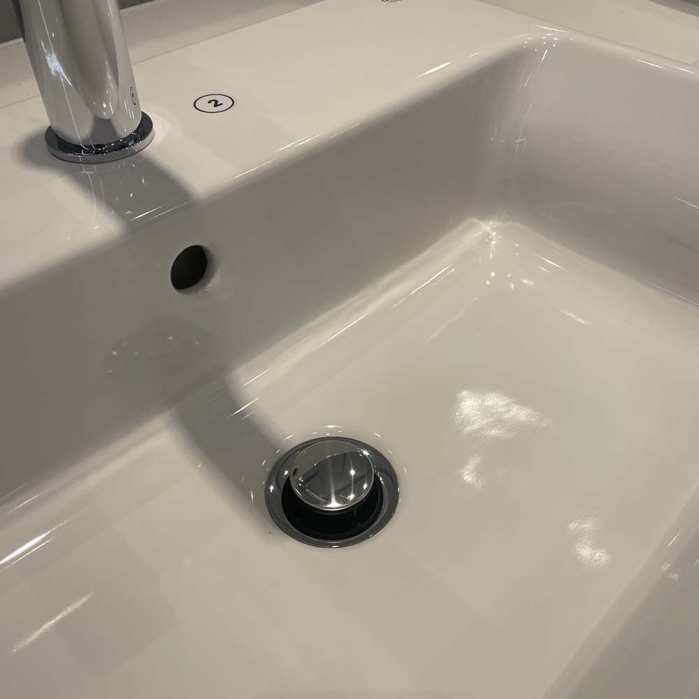 Chậu rửa mặt lavabo bán âm GROHE 3970800H - 6
