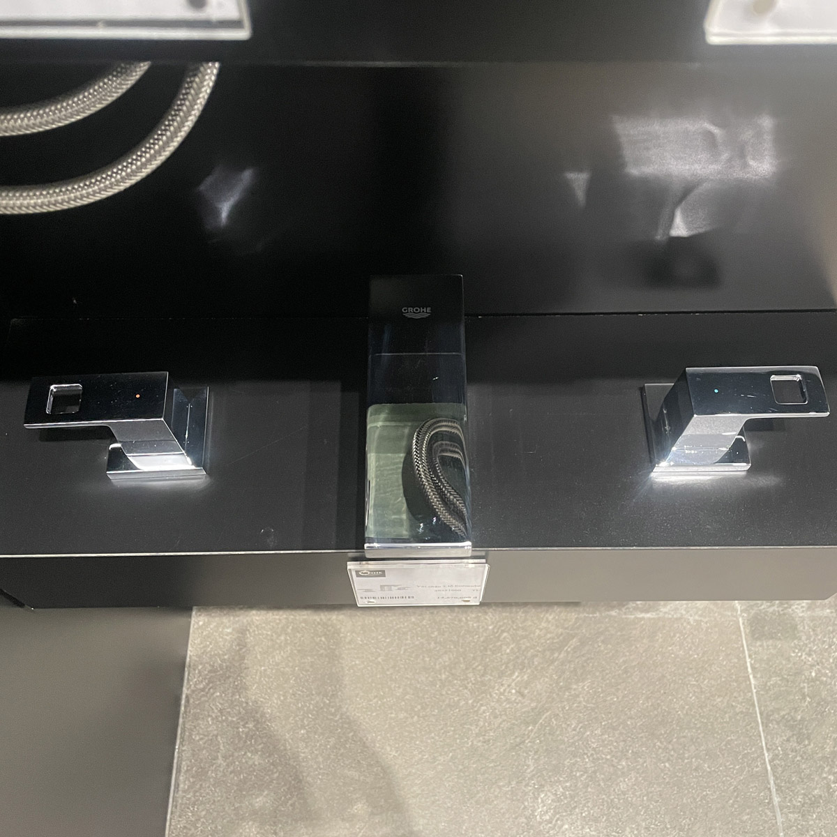 Vòi chậu nóng lạnh 3 lỗ Eurocube GROHE 20351000 - 5