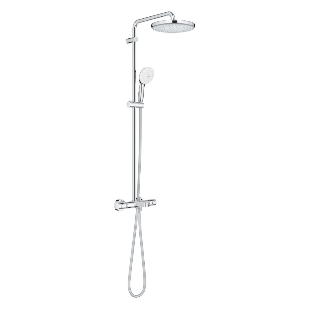 Bộ sen cây tắm đứng nhiệt độ Tempesta System 250 Cube GROHE 26978001 - 3