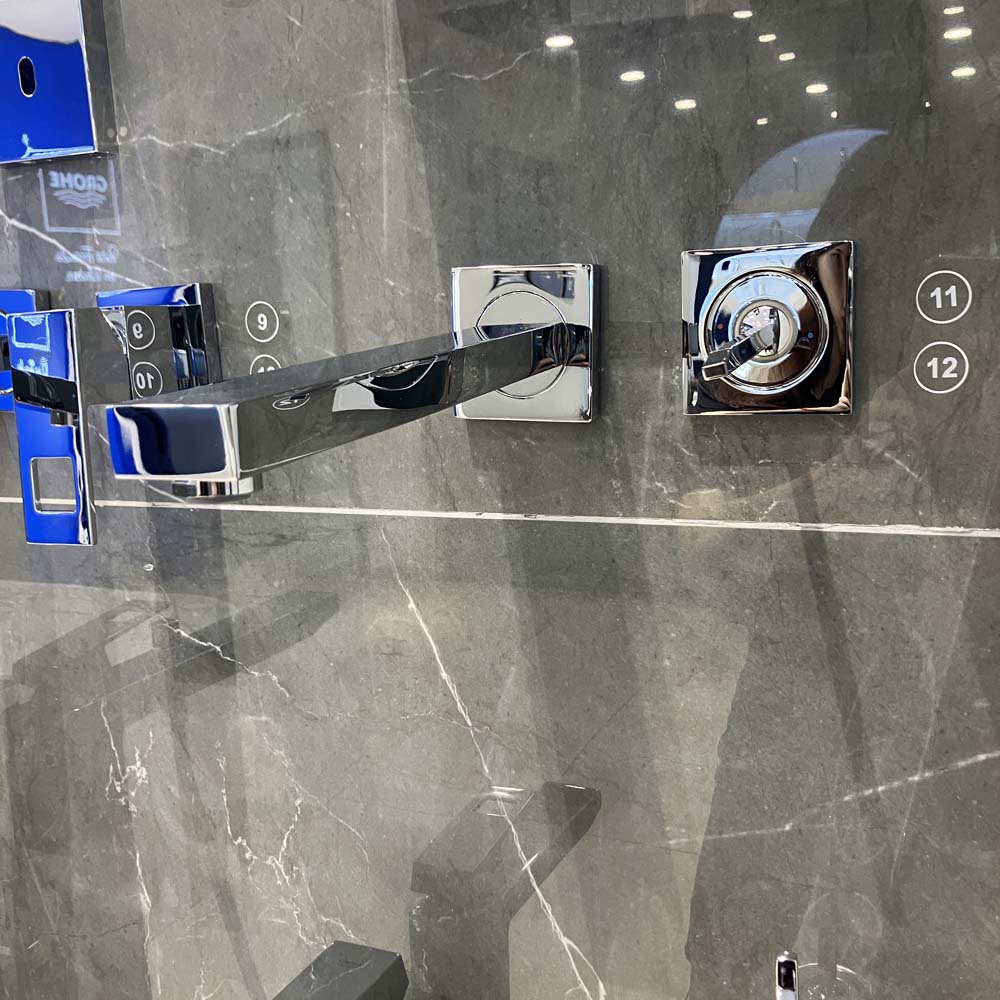 Vòi chậu gắn tường nóng lạnh 2 lỗ Eurocube Joy GROHE 19998000 - 4