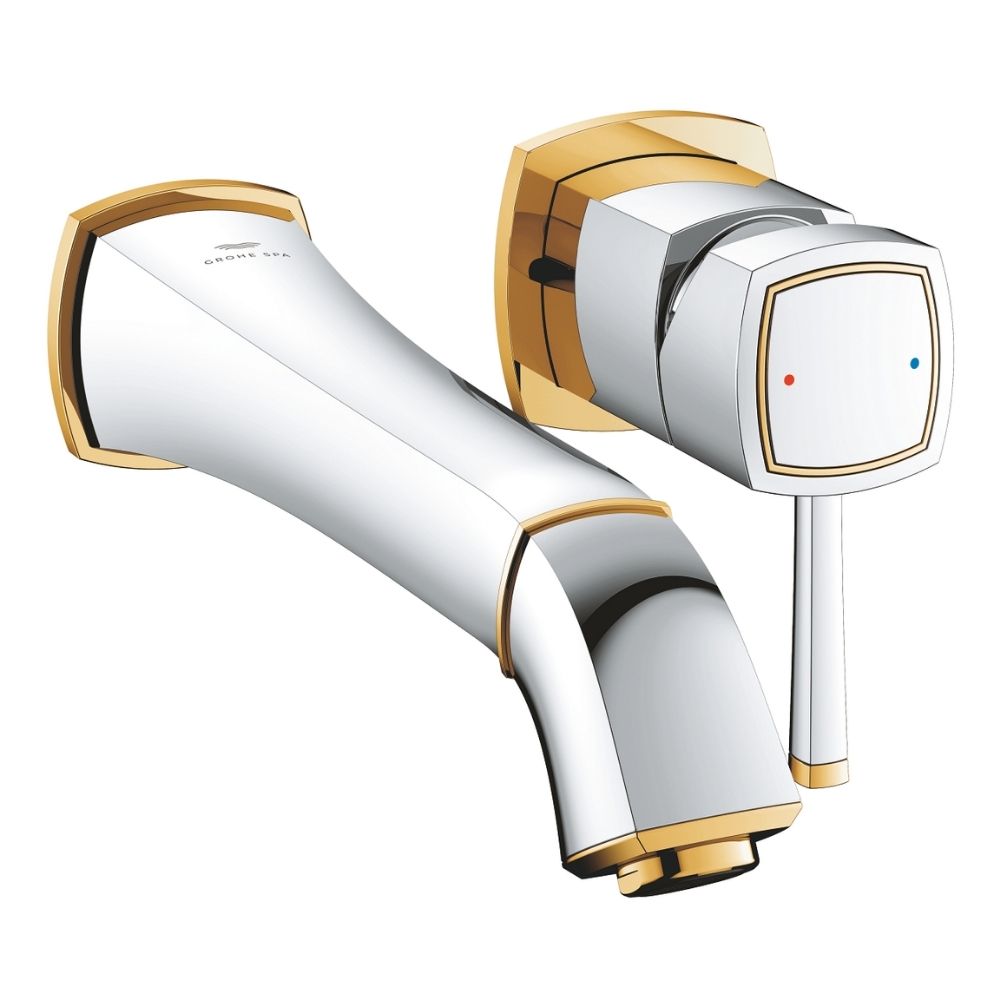 Vòi chậu gắn tường nóng lạnh 2 lỗ Grandera L-size GROHE 29417000
