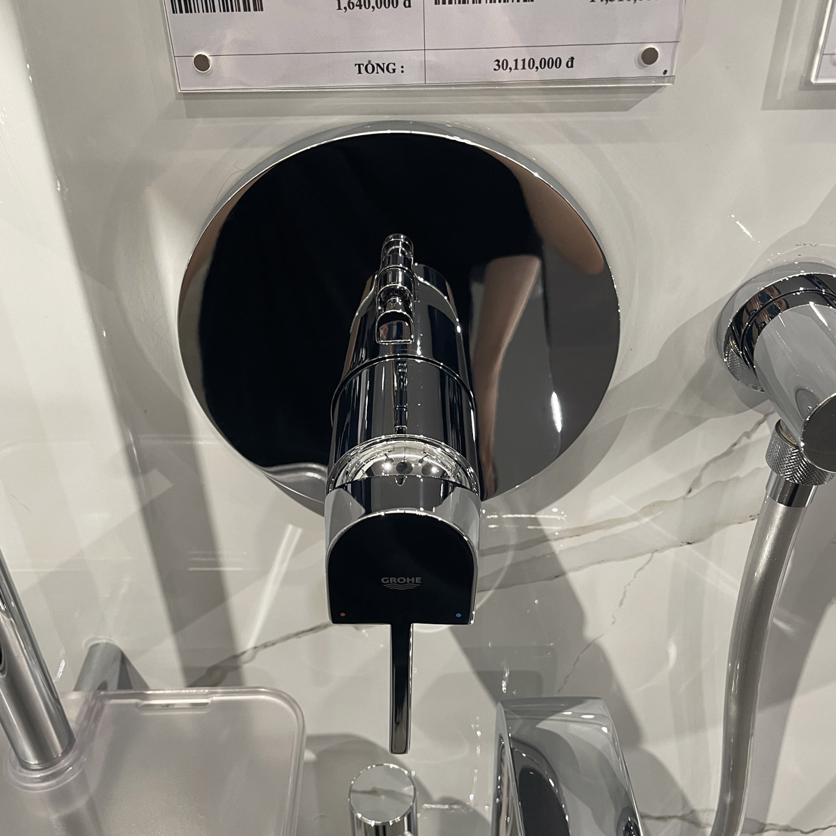 Van nóng lạnh kèm chuyển hướng 2 đường Plus GROHE 24060003 - 4