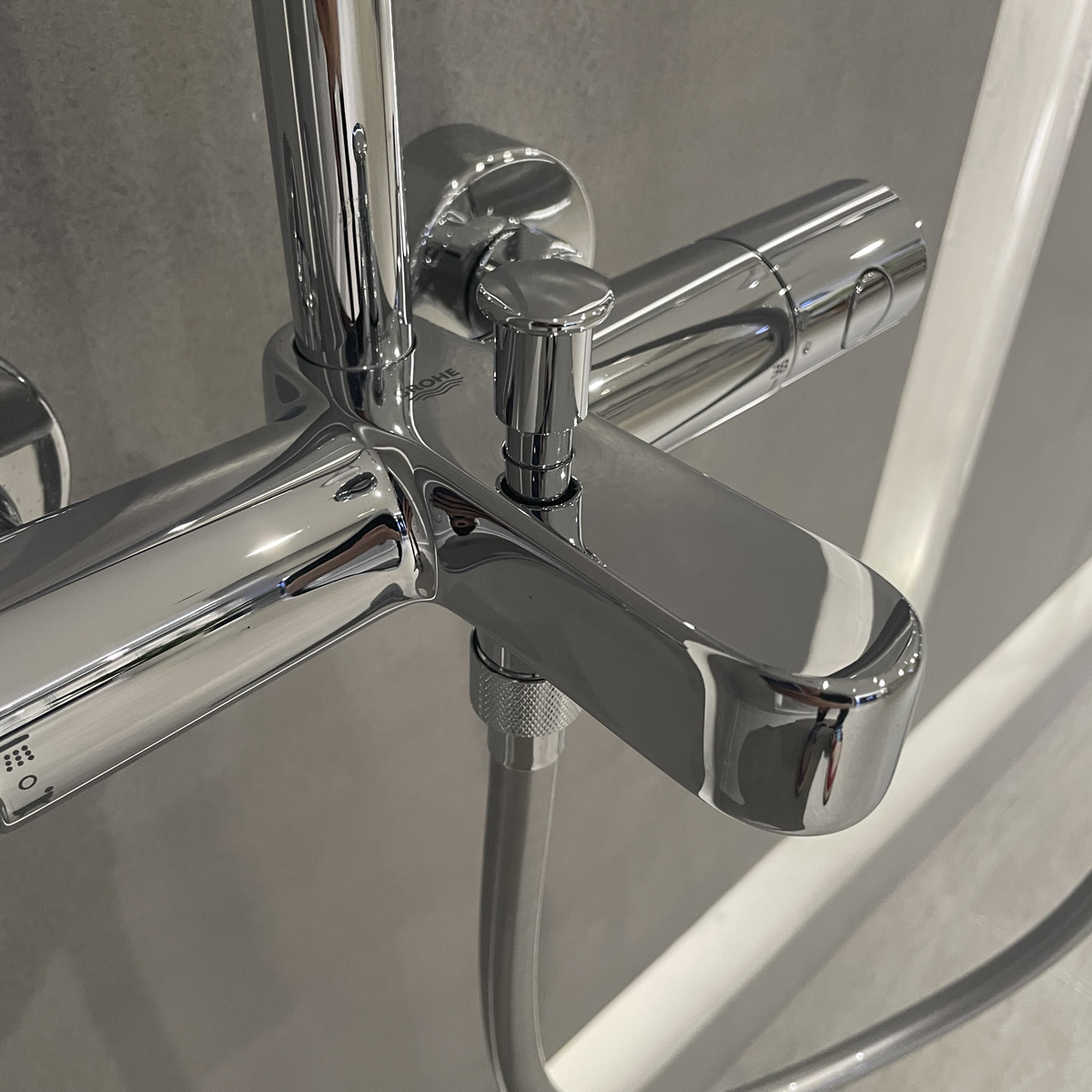 Bộ cây sen tắm ổn nhiệt Euphoria system Grohe 27475001 - 7