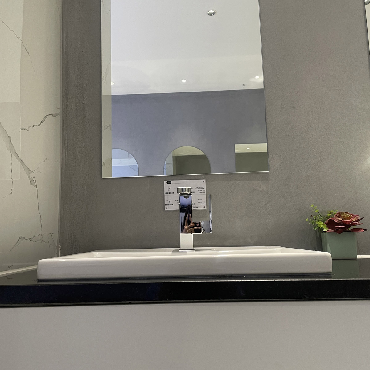 Chậu rửa mặt lavabo bán âm Eurocube GROHE 39311000 - 7
