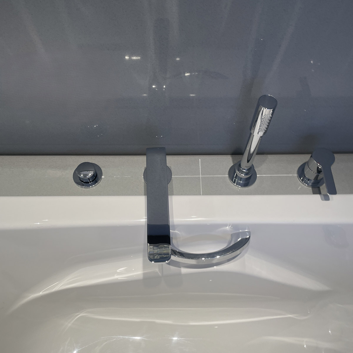 Vòi bồn tắm 4 lỗ nóng lạnh Lineare GROHE 19577001 - 12