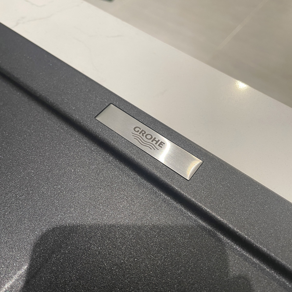 Chậu rửa chén 1 hộc Composite cánh trái K400 GROHE 31641AP0 - 10