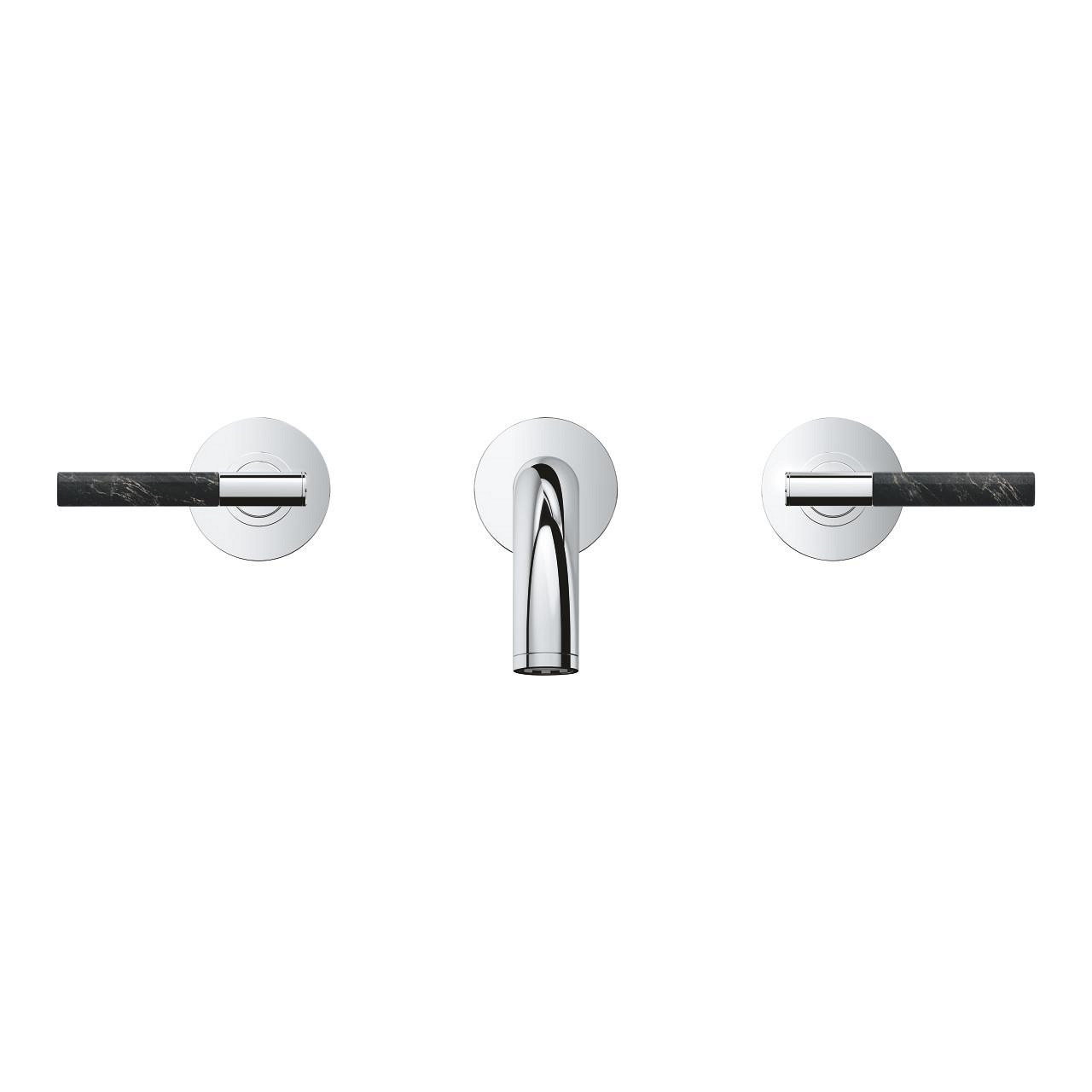 Vòi chậu nóng lạnh gắn tường 3 lỗ Atrio GROHE 20587000 - 14