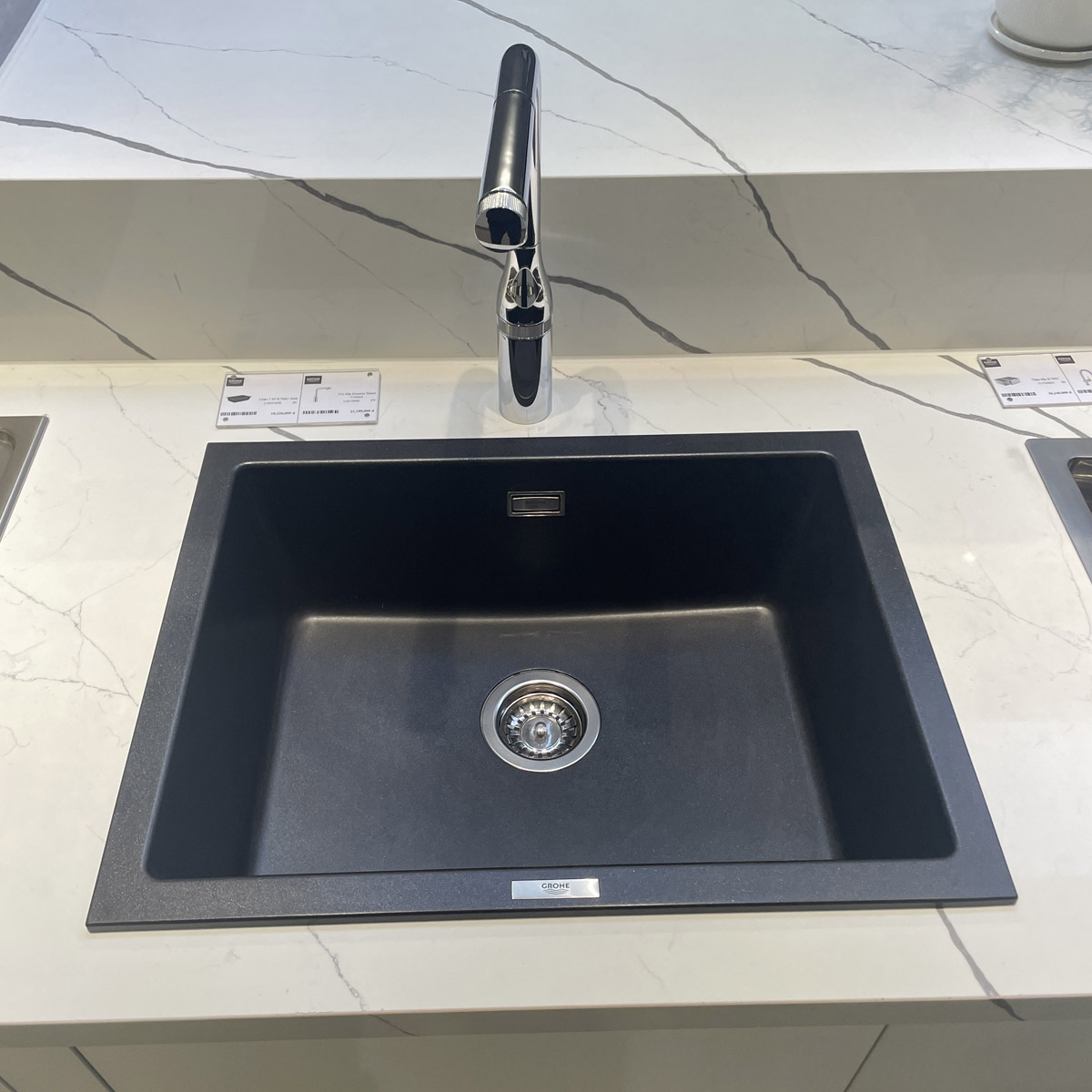 Chậu rửa chén 1 hộc Composite K700U GROHE 31655AP0 - 5
