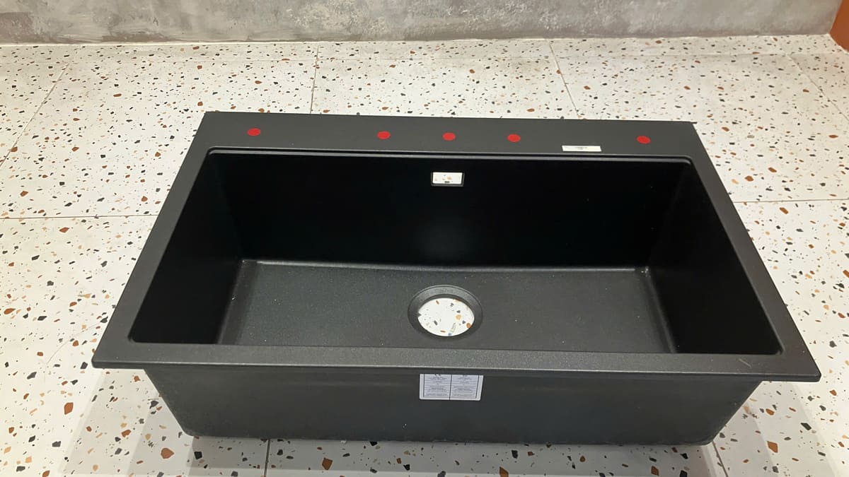 Chậu bếp Composite 1 ngăn K700 72x37cm GROHE 31652AP0 - 4