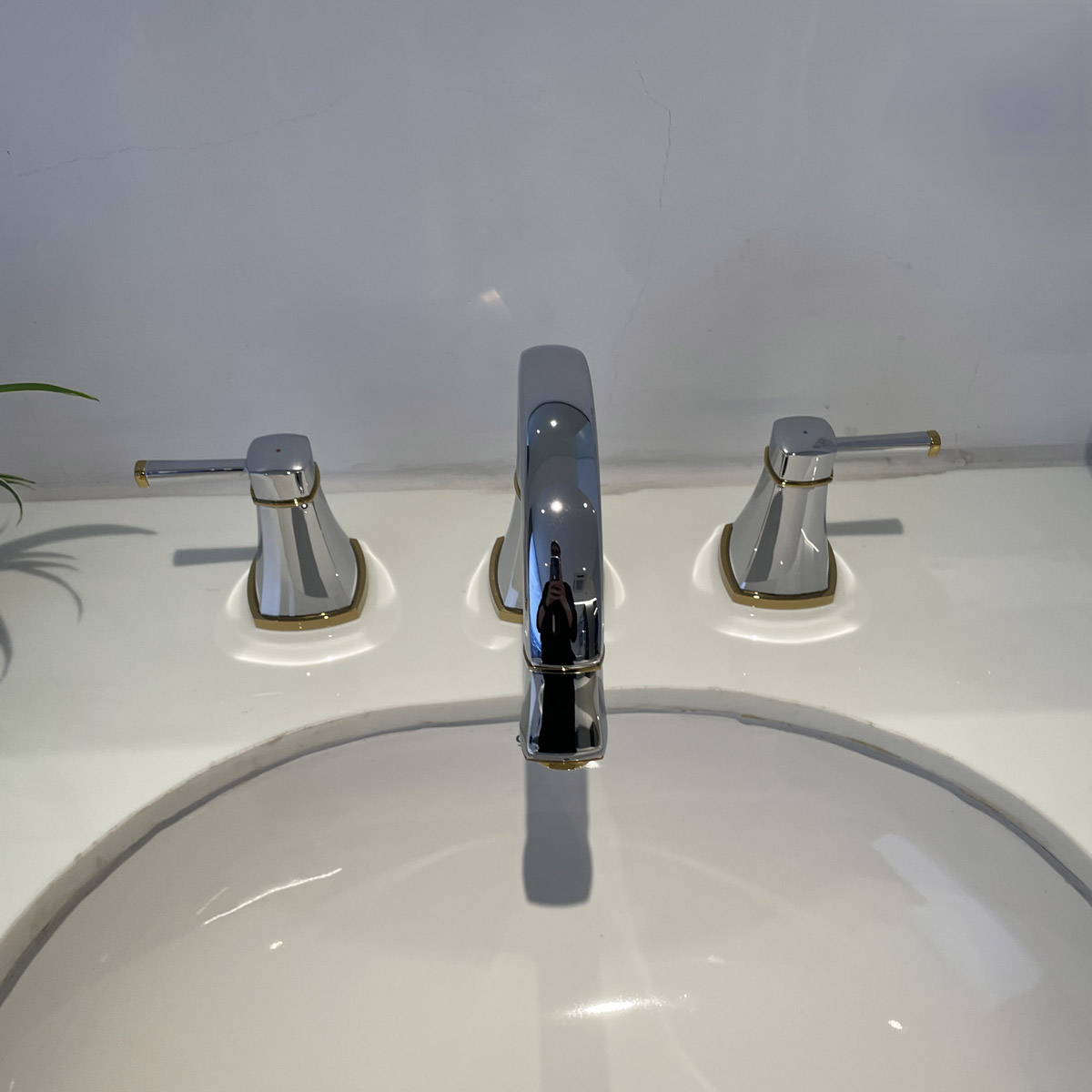 Vòi chậu nóng lạnh 3 lỗ thấp Grandera S-size GROHE 20417IG0 - 6