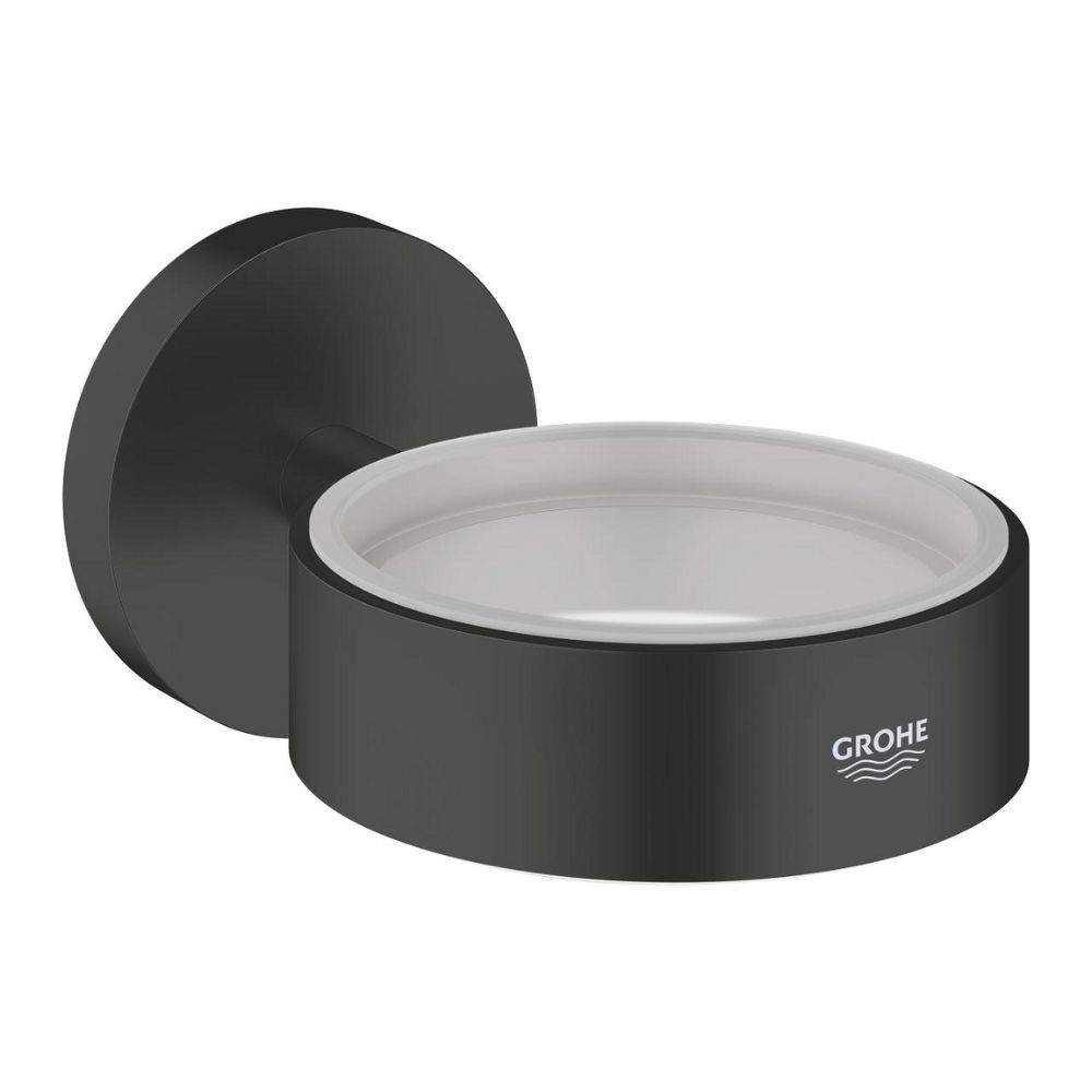 Giá đỡ ly thủy tinh hoặc dĩa và hộp xịt xà phòng Essentials GROHE 1024662430