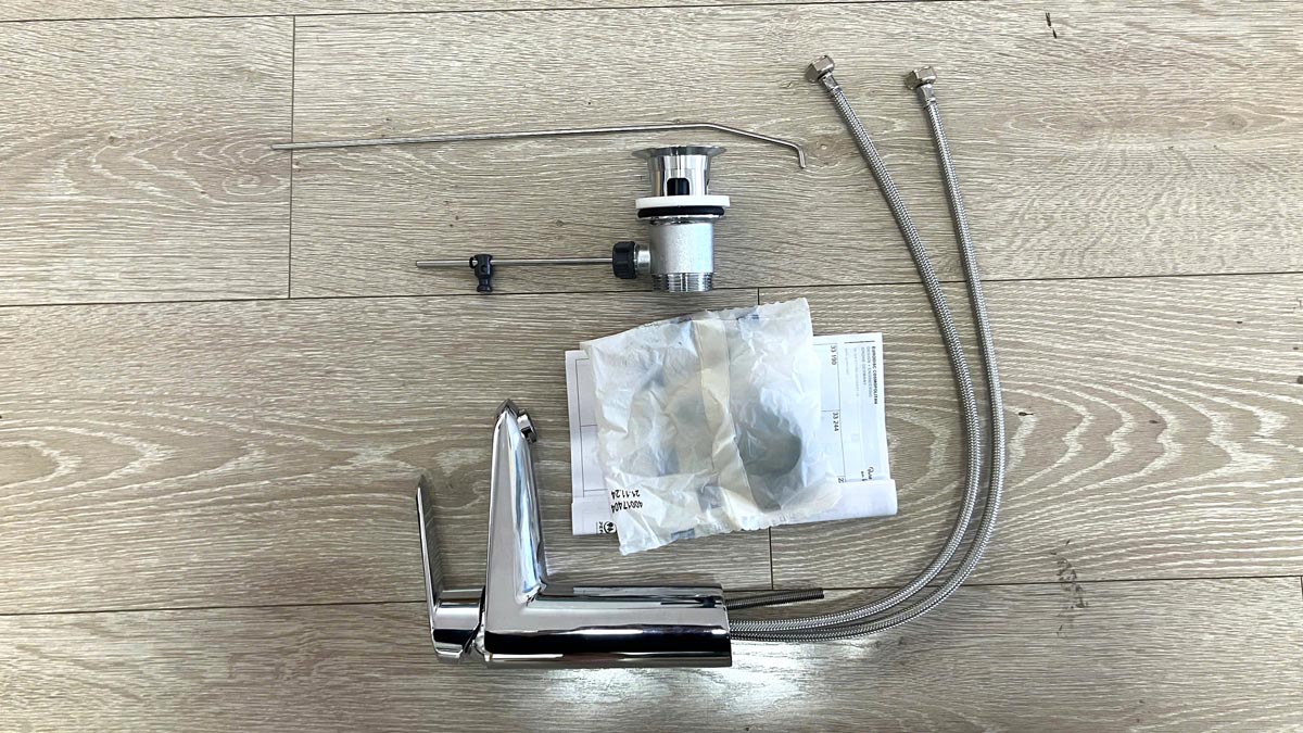 Vòi chậu nóng lạnh Eurodisc Cosmo M-Size Grohe 23448002 - 3