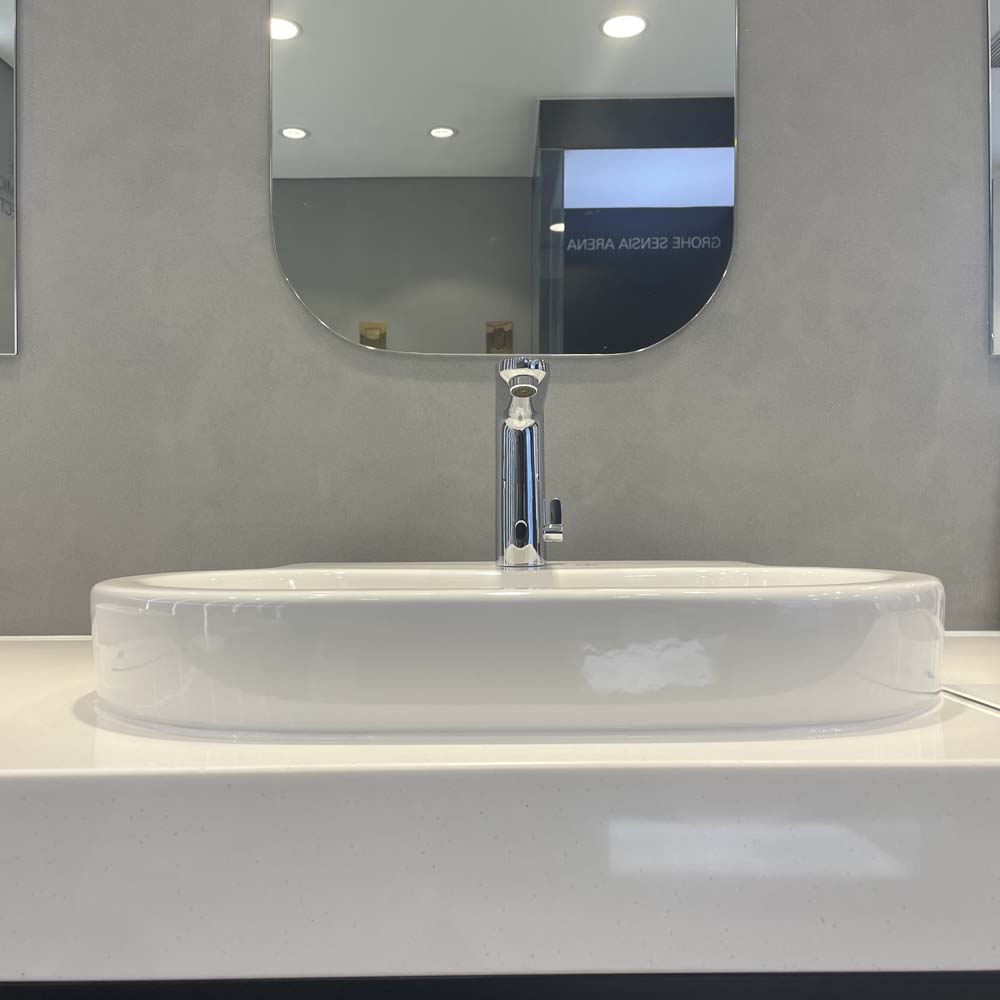 Chậu rửa mặt lavabo bán âm Eurocosmo 60cm GROHE 39291000 - 5