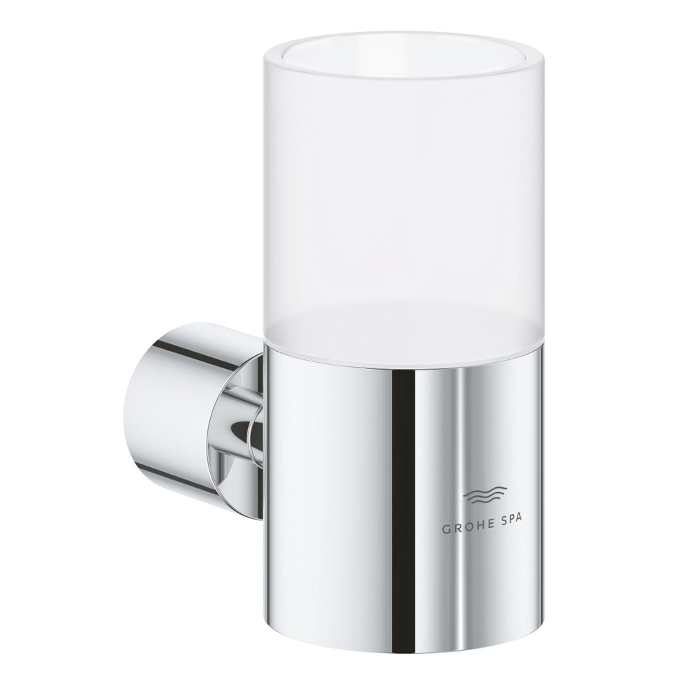 Giá đỡ ly thủy tinh hoặc dĩa và hộp xịt xà phòng Atrio GROHE 40884000 - 6