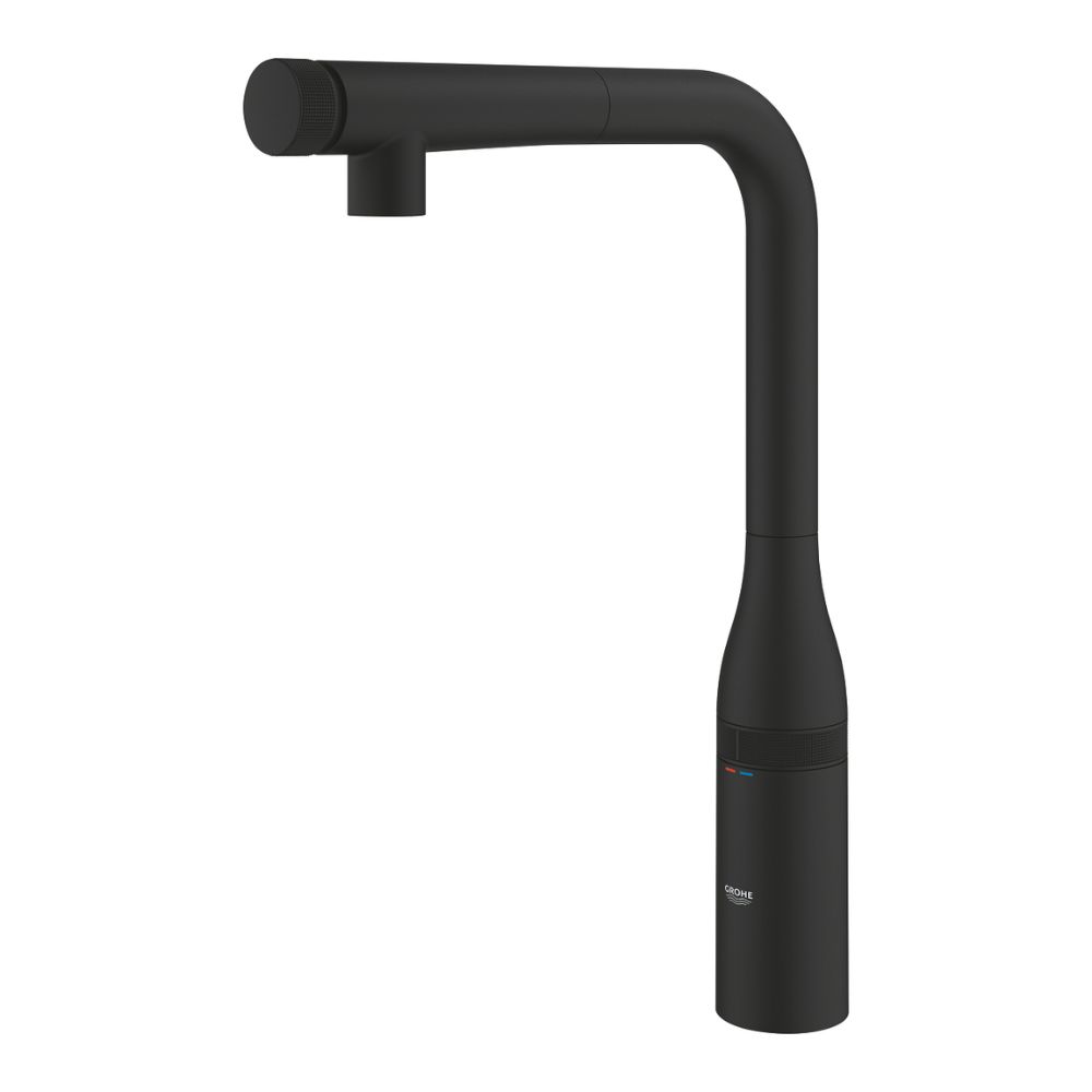 Vòi bếp dây rút nóng lạnh Essence SmartControl GROHE 31928KF0 - 5