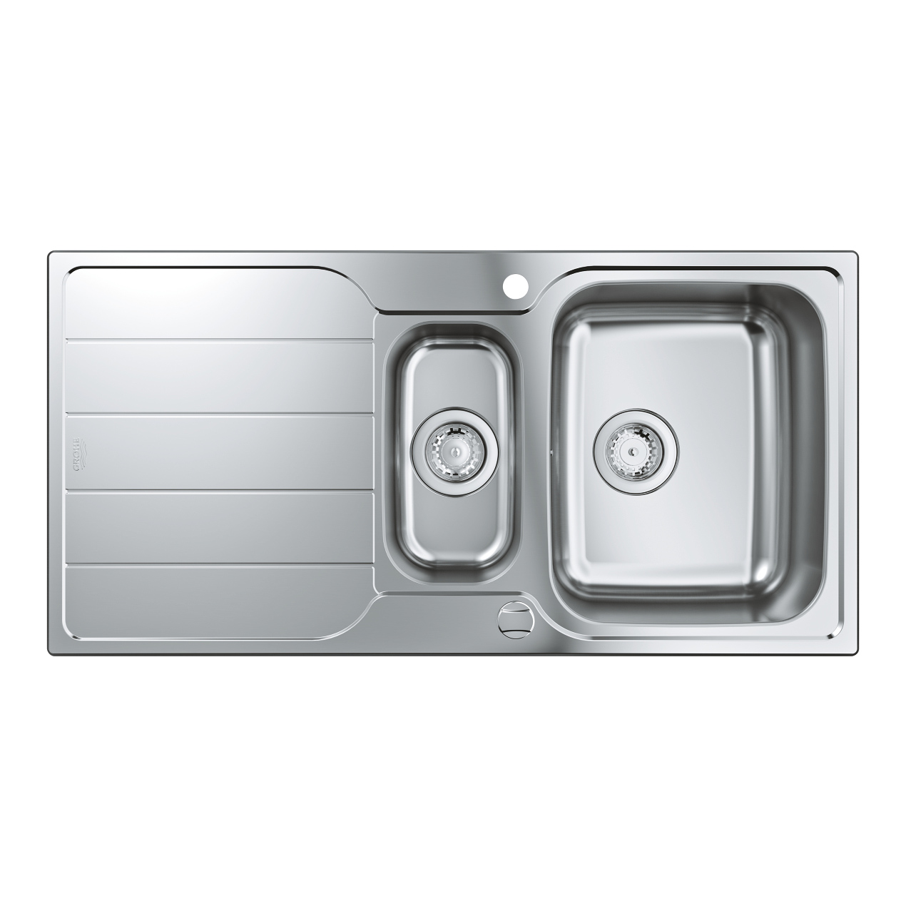 Chậu rửa chén 2 hộc cánh trái K500 GROHE 31572SD1 - 3