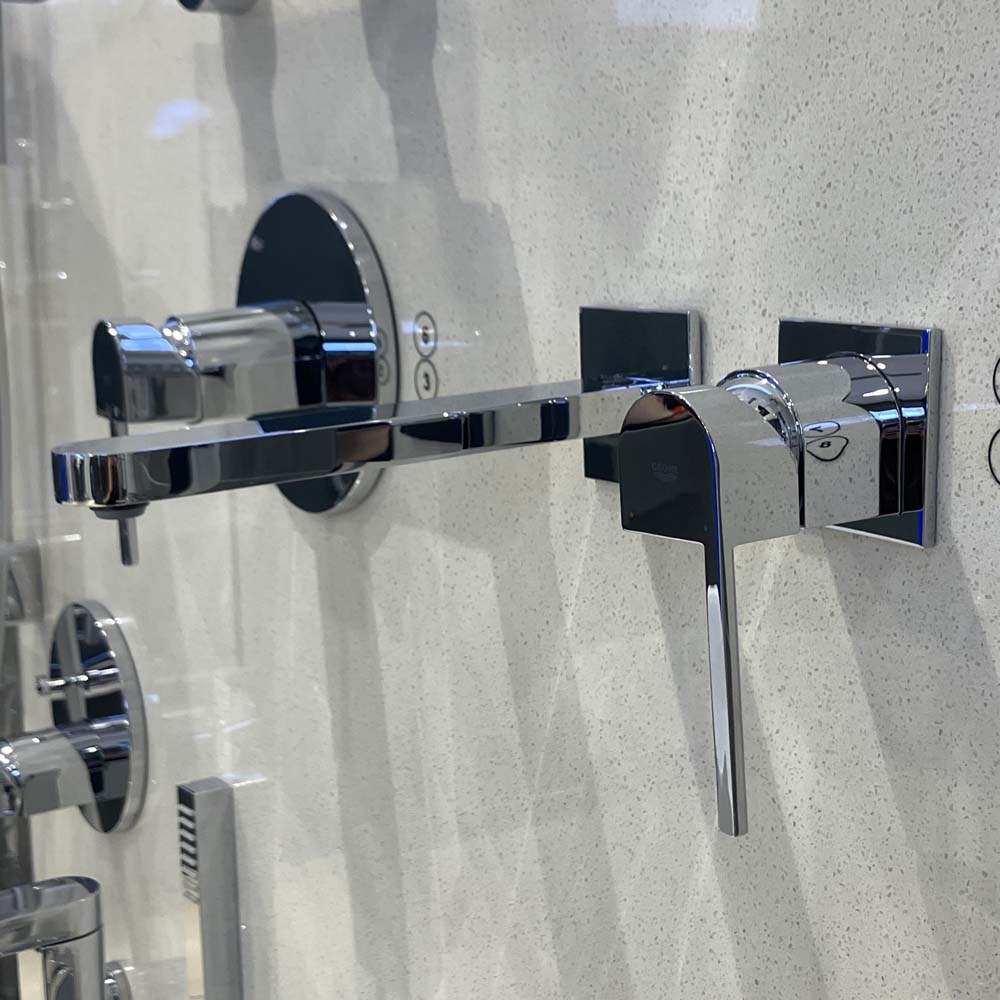 Vòi chậu gắn tường nóng lạnh 2 lỗ Plus L-size GROHE 29306003 - 4