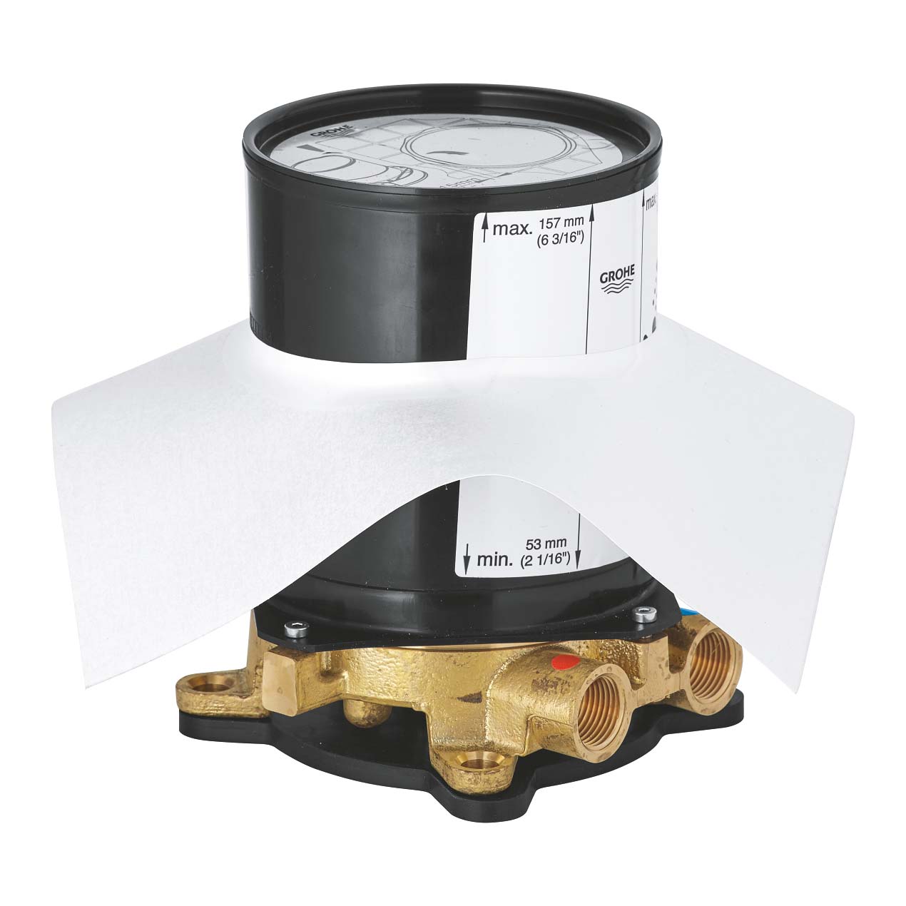 Bộ âm cho vòi bồn tắm đặt sàn GROHE 45984001 - 2