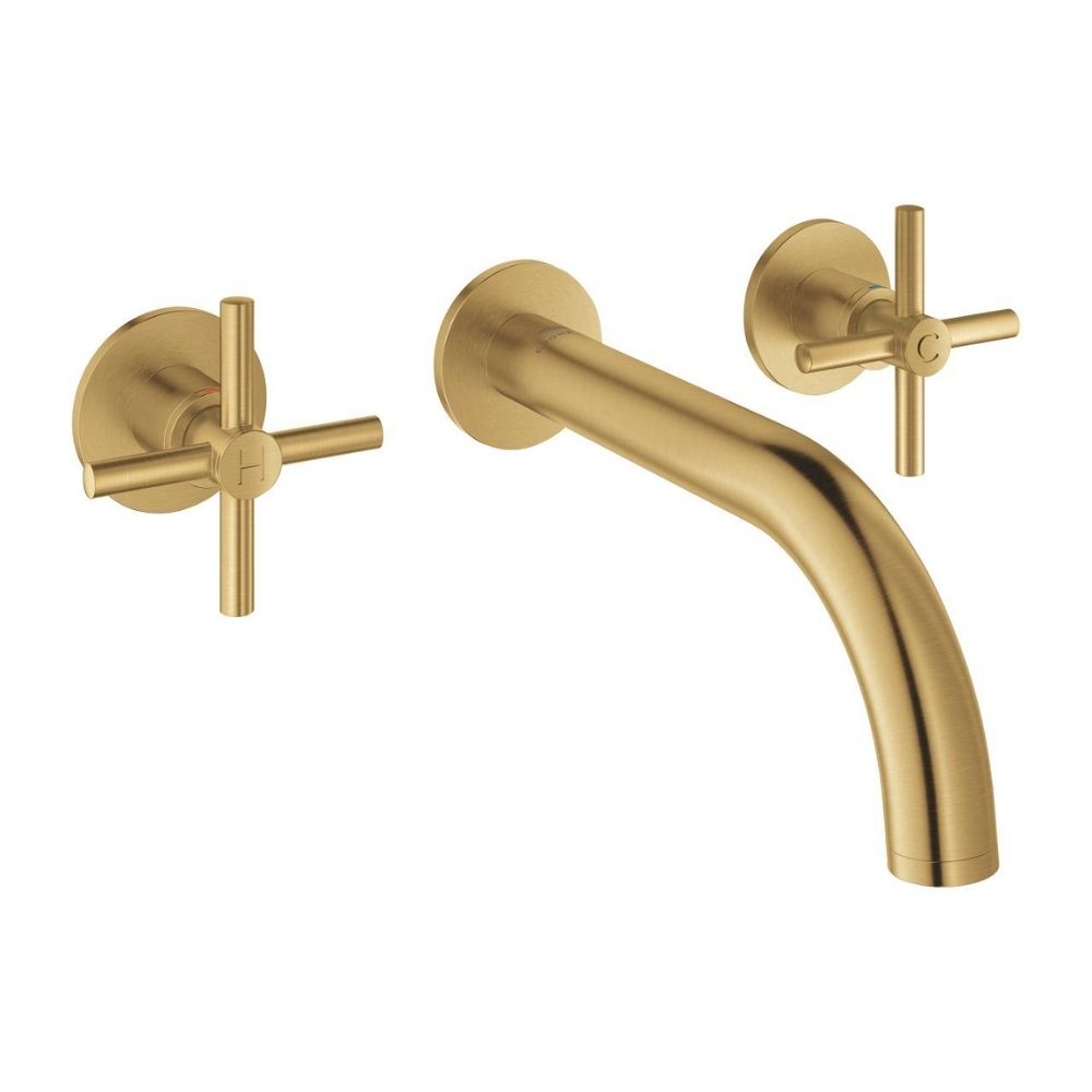 Vòi chậu gắn tường nóng lạnh 3 lỗ Atrio M-size GROHE 20661000