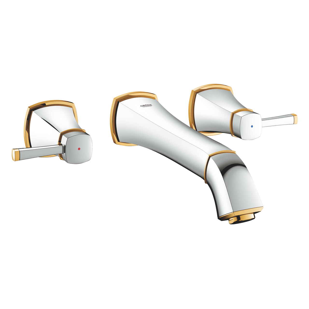 Vòi chậu nóng lạnh gắn tường 3 lỗ Grandera GROHE 20415000
