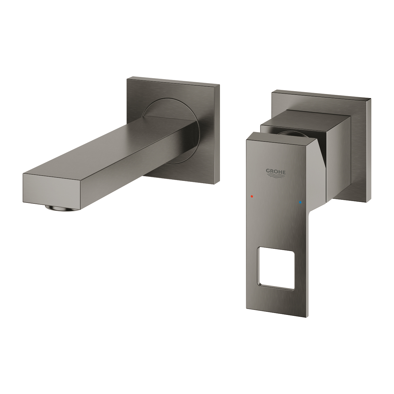 Vòi chậu nóng lạnh gắn tường 2 lỗ Eurocube GROHE 19895000 - 14
