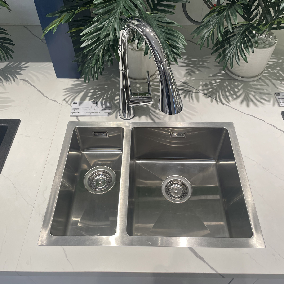 Chậu rửa chén 2 hộc K700U GROHE 31576SD1 - 11