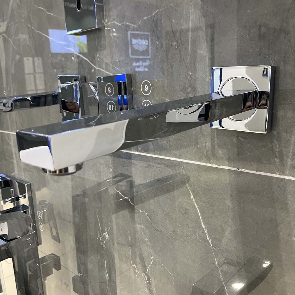 Vòi chậu gắn tường nóng lạnh 2 lỗ Eurocube Joy GROHE 19998000 - 6