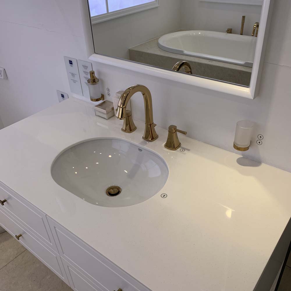 Chậu rửa mặt lavabo âm bàn GROHE 3971100H - 2