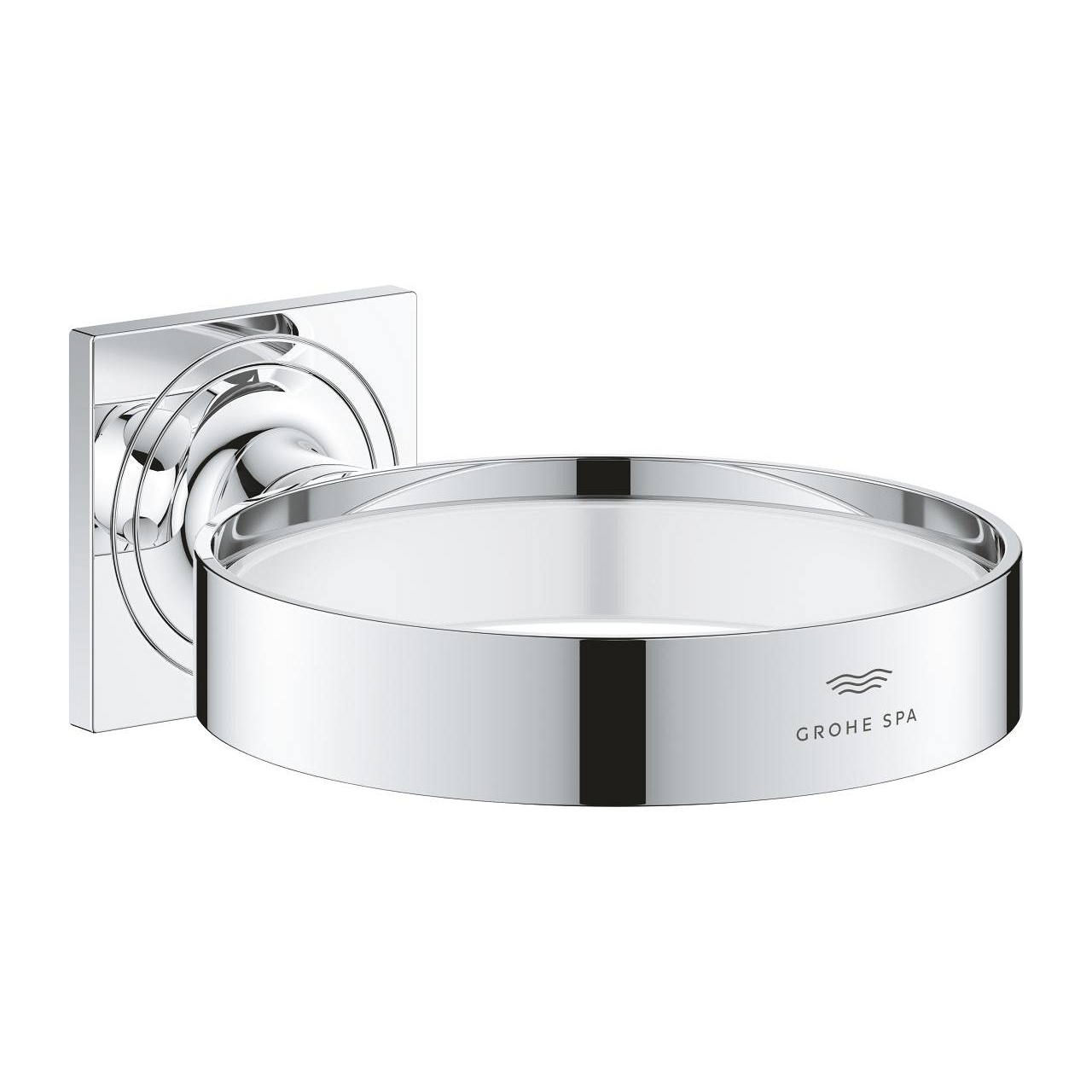 Giá đỡ ly thủy tinh hoặc dĩa và hộp xịt xà phòng Allure GROHE 40963001 - 4